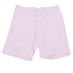 Footjoy FJ Nylon Flat Front Shorts Golf Casual Pink Size 38 B2